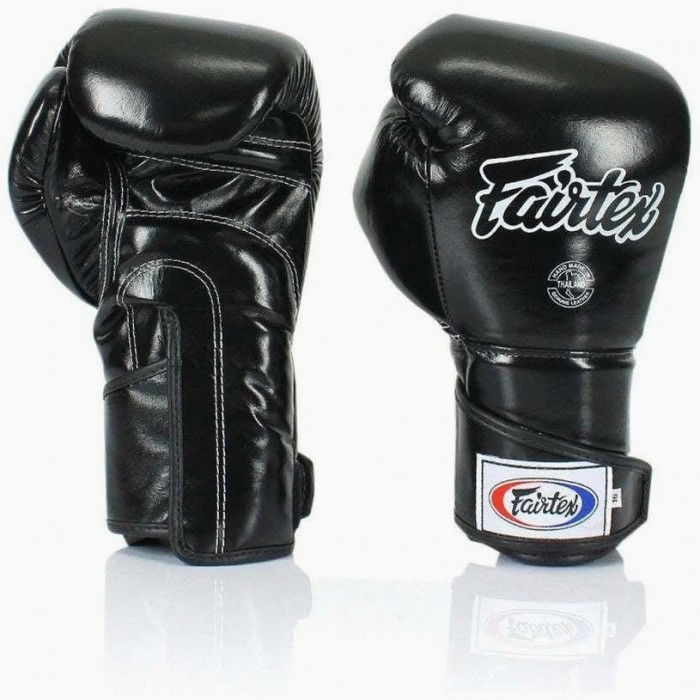 Боксови Ръкавици - Fairtex BGV6 Boxing gloves Angular - Black